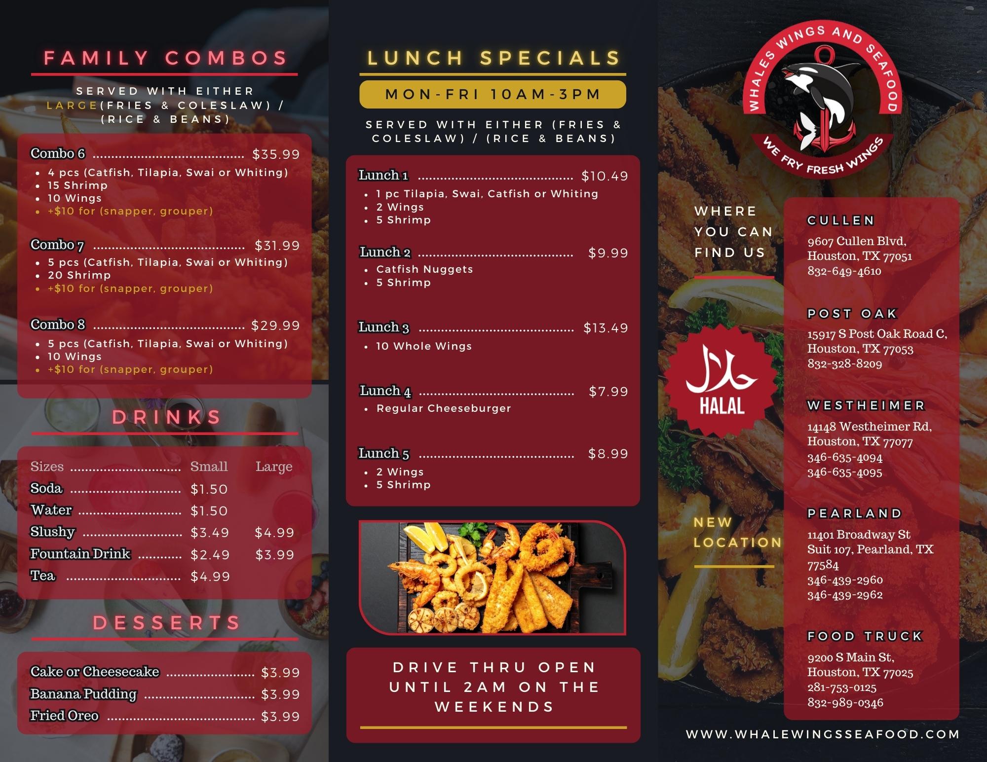 New menu layout 2